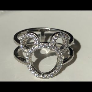 DisneyParks Crislu Open Icon Mickey Ring
